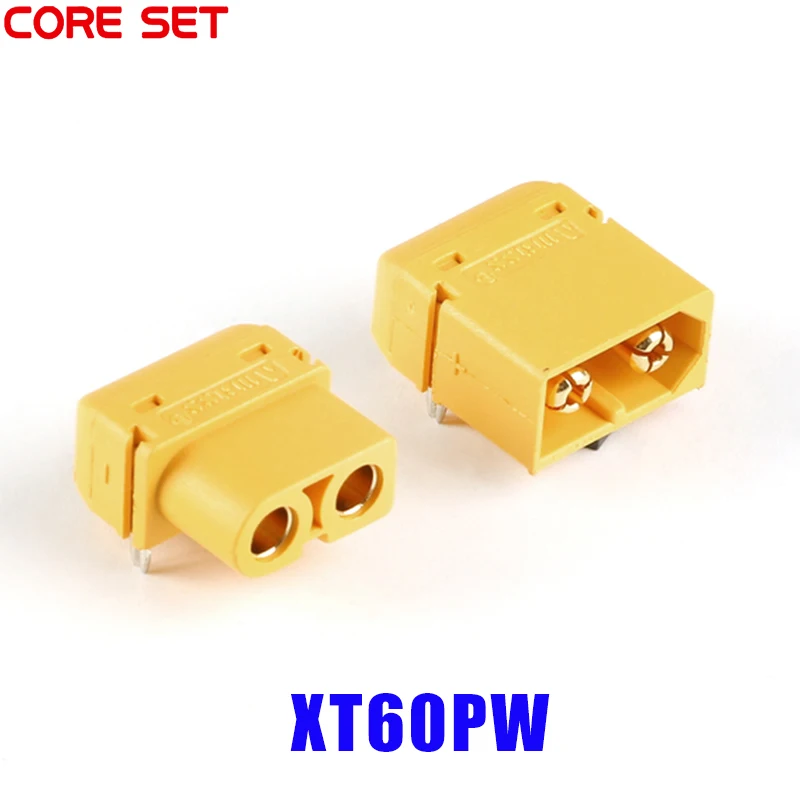 XT60PW XT60-PW латунь золото банановая пуля мужские и женские соединители для RC Lipo