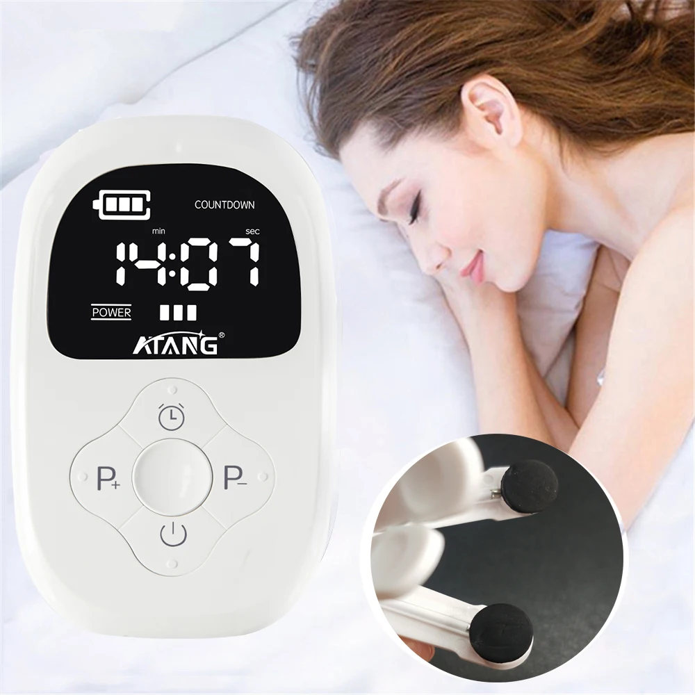 ATANG Hot Selling Sleep Machine CES Electromagnetic Therapy Anti Insomnia Snore Anxiety Depression Devices Treat Migraines 2021 | Красота и