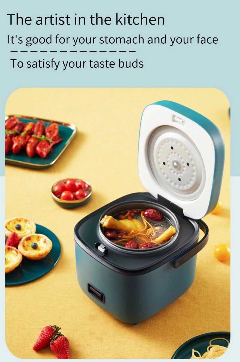 Electric Rice Cooker Mini Rice Cooker Cute Pattern Auto Rice