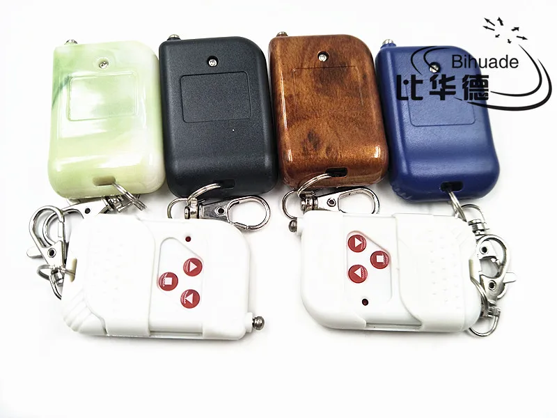 433 МГц Беспроводной RF пульт дистанционного управления обучающий код 3 ключа для