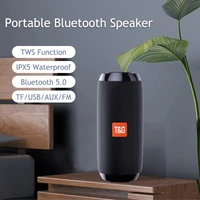 waterproof bluetooth speaker tws outdoor wireless speakers portable soundbar subwoofer tf loudspeaker tg117 fm radio parlantes