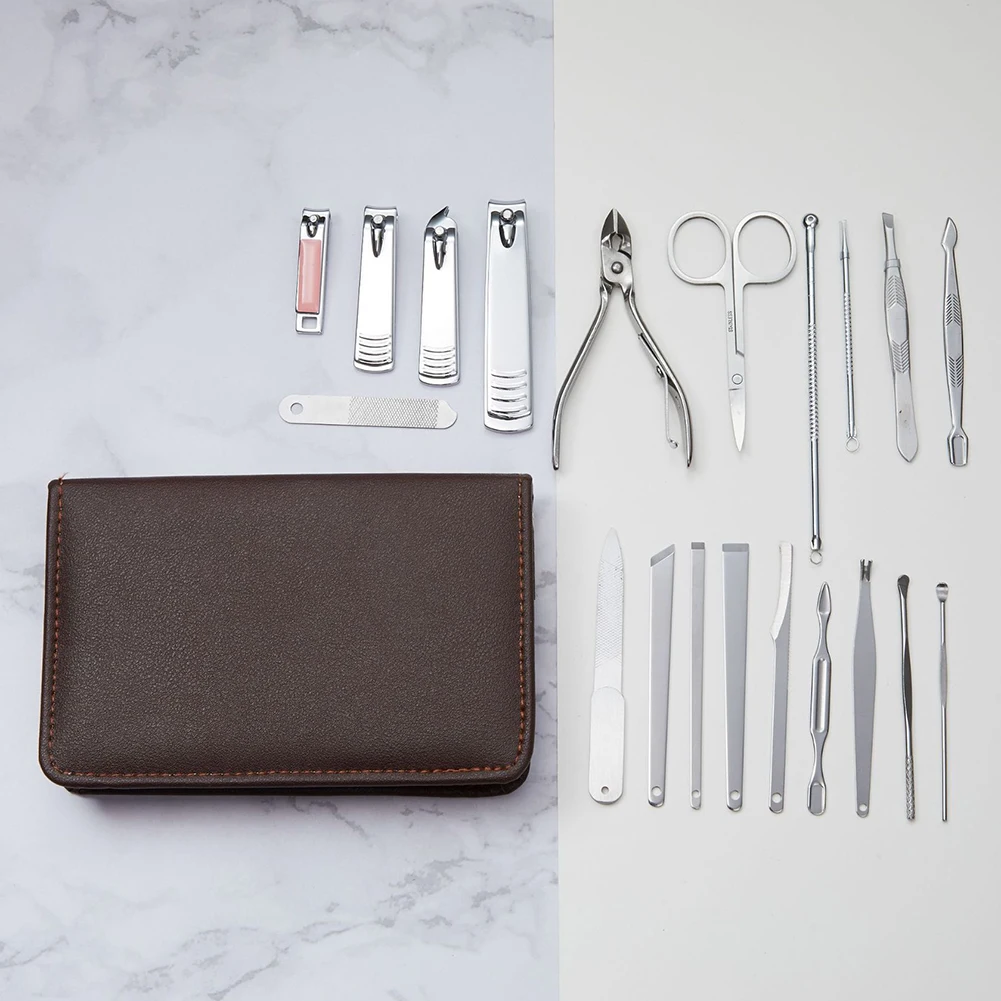 20/14/10/6 шт кусачки для ногтей из нержавеющей стали Ноготь Резак Ножницы Набор