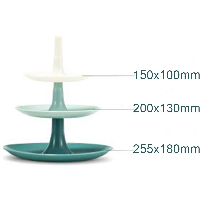 I 3 Tiers Large 3/4/5/6 ярусов круглый/квадратный Макарон Торт подставка держатель торт Дисплей стеллаж для выставки товаров для вечерние свадебные подставка для тортов на день рождения украшения - Цвет: I 3 Tiers Large
