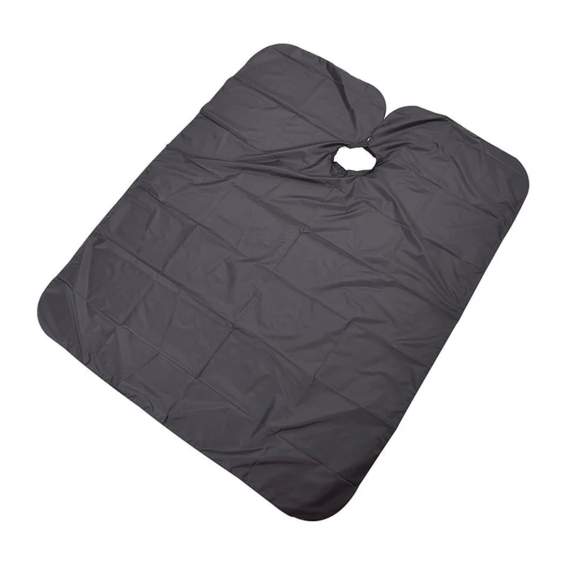 

Handmade Black Salon Barbers Cape Gown Hairdressing Hair Cutting Waterproof Gown Cloth THIN889
