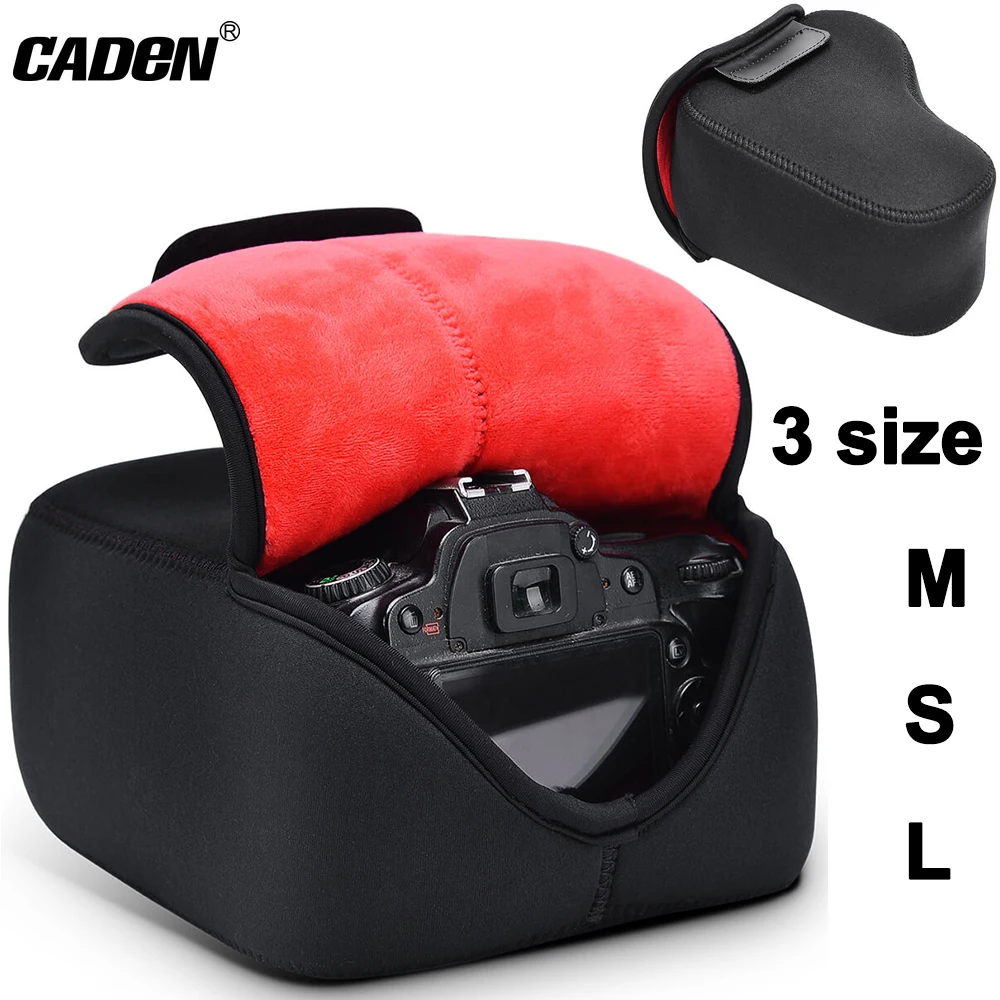Чехол для беззеркальной зеркальной камеры CADeN с неопреновой защитой Nikon Canon Pentax Sony