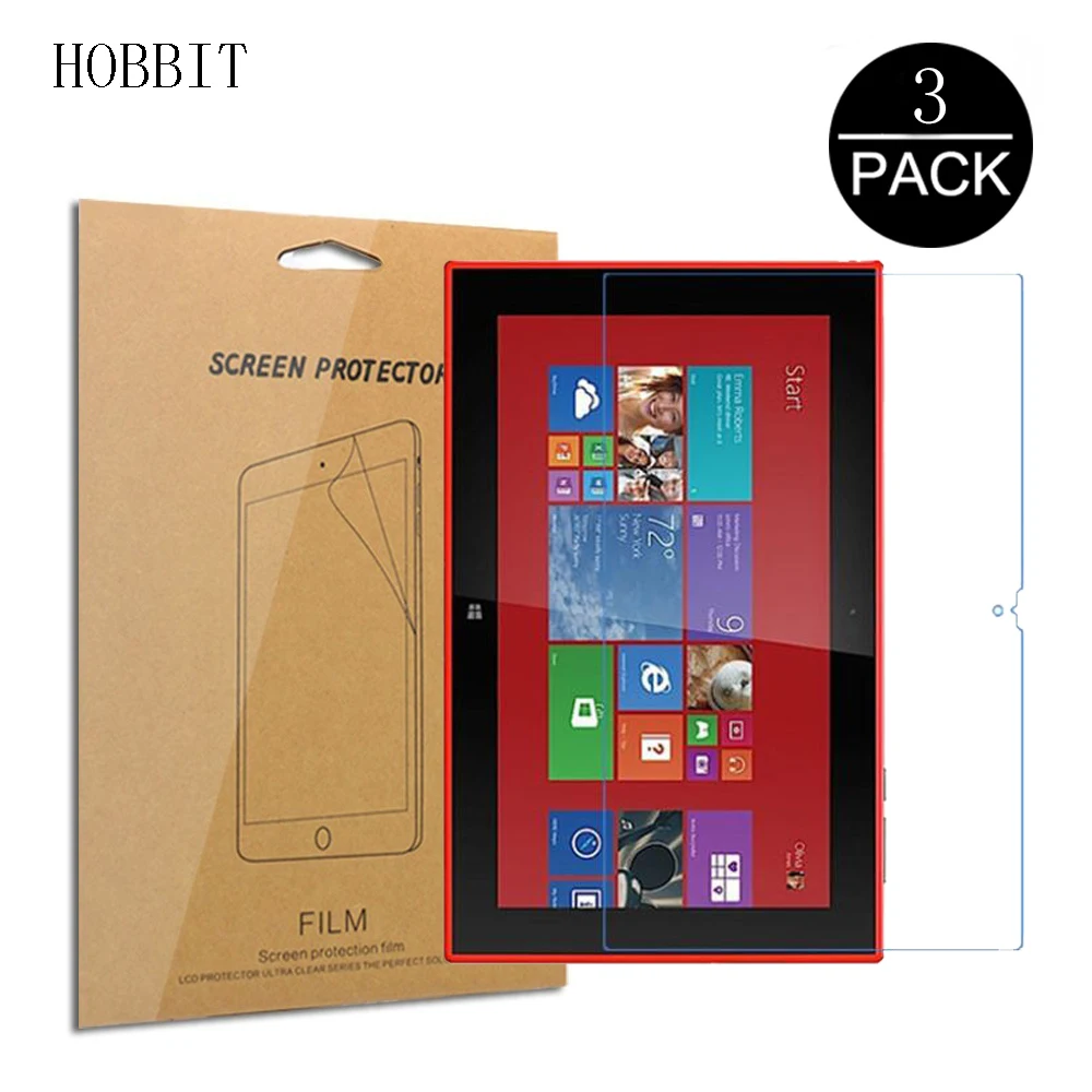 

3Pcs 0.15MM Nano Waterproof Anti-shock Film For NOKIA 2520 10inch Tablet Screen Protection HD Clear Explosion-proof PET Film
