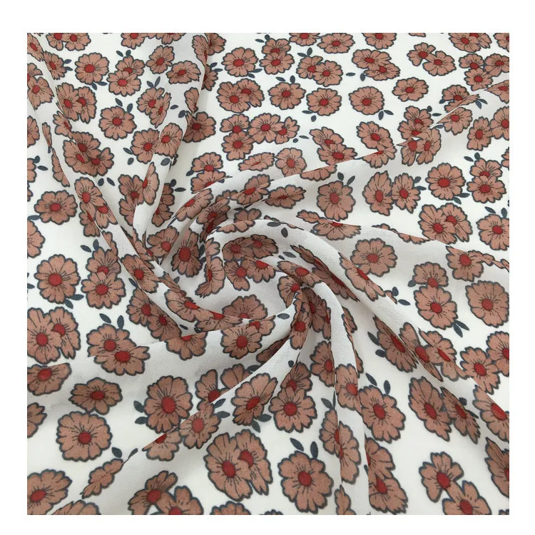 Шифоновая ткань из чистого полиэстера 100x150 см дышащая мягкая шифоновая материал