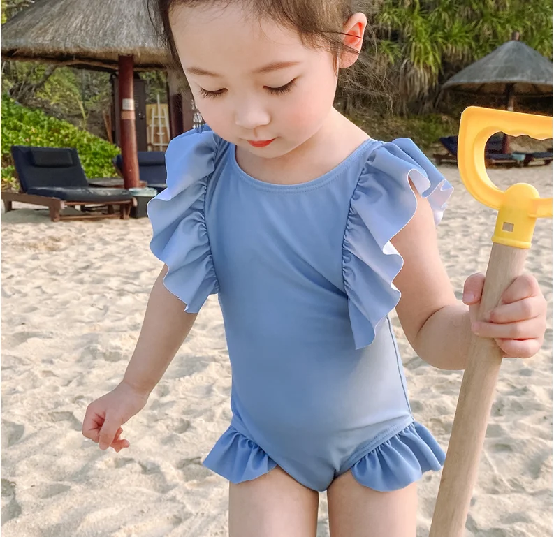 

Цельный купальник для девочек 2-8 лет