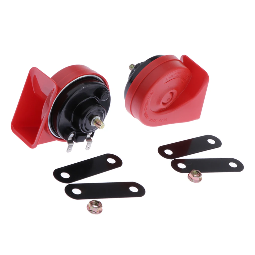 1 пара 12 В улитка сирена рупор громкоговоритель - Цена: 174,67 руб.