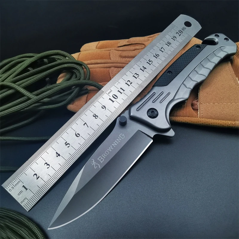

Тактический складной нож Browning HW122, многофункциональные карманные ножи для самообороны, для повседневного использования, кемпинга, охоты