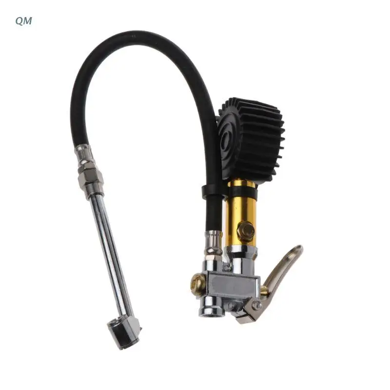 

220PSI Tire Pressure Motor Car Manometer Tester Gauge Meter Air Inflator 13MF