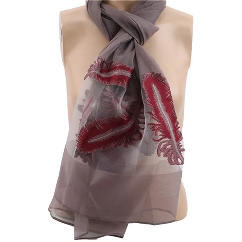 

Hot 2020 New Brand Women Scarf Spring Summer Silk Scarves Shawls And Wraps Lady Pashmina Beach Stoles Hijab Foulard