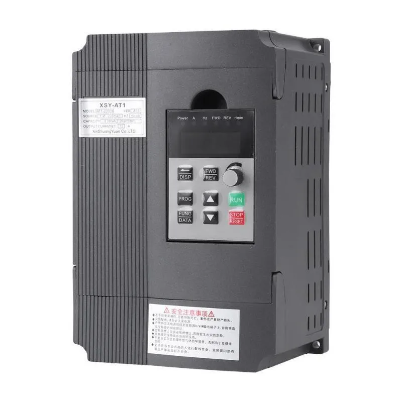 

New Professional VFD 2.2KW CoolClassic frequency converter ZW-AT1 3P 220V Output Cnc Spindle Motor speed Control Tool