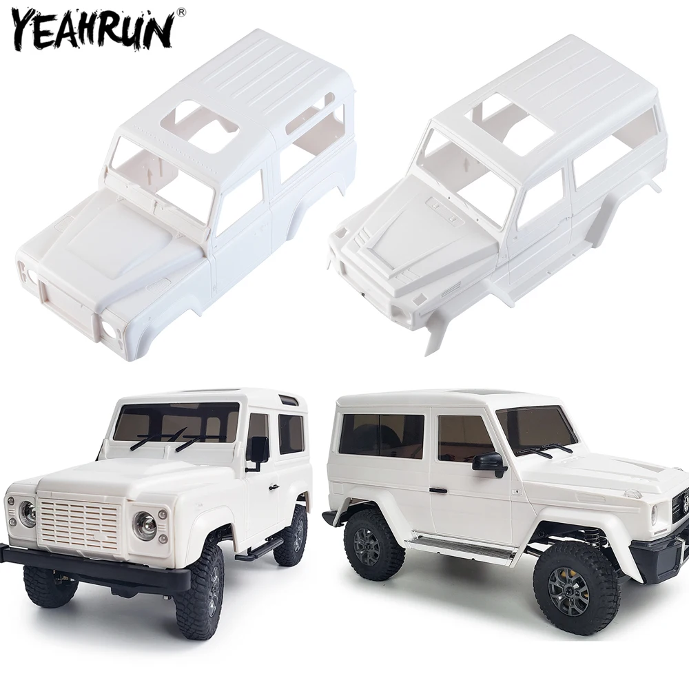 

Жесткий Пластиковый корпус YEAHRUN, разборный комплект для 1/18 Kyosho Jimny, обновленные детали для радиоуправляемого гусеничного автомобиля