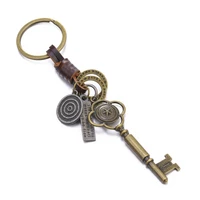 juwang new fashion key chains hooks handmade diy alloy pendants charm keychains key rings holders for key bags decorations