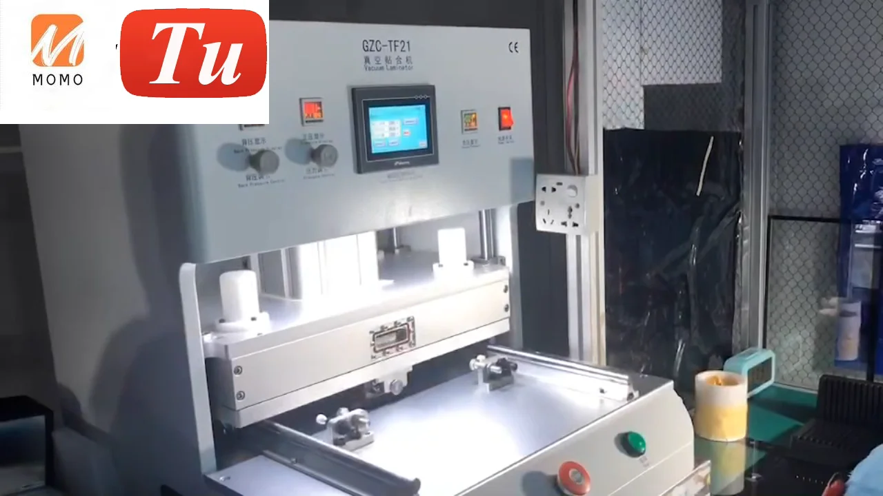 lcd laminating machine for mobile phone lcd screen repair vacuum oca laminator free global shipping