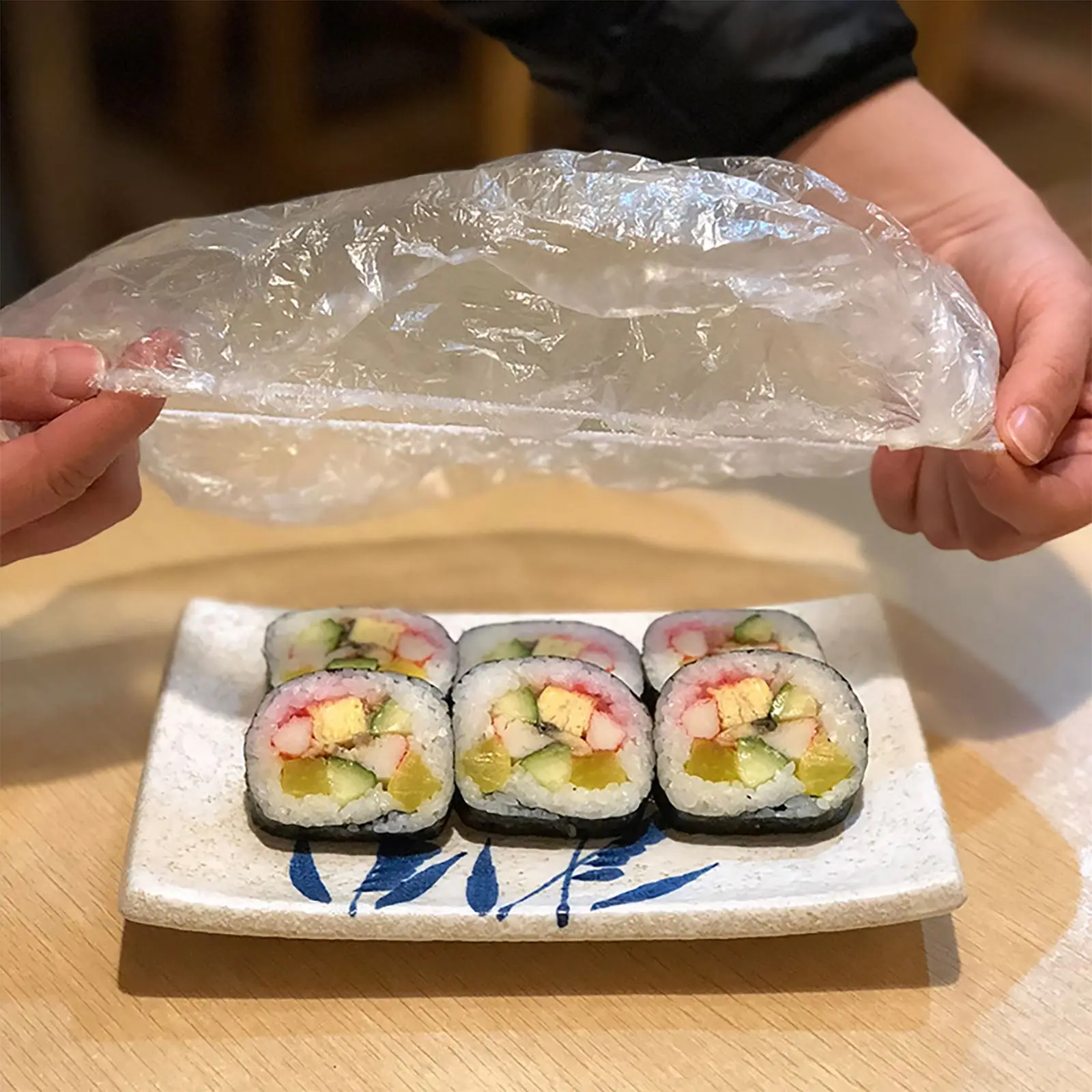 Одноразовые пищевые крышки пластиковая упаковка эластичные для фруктов или