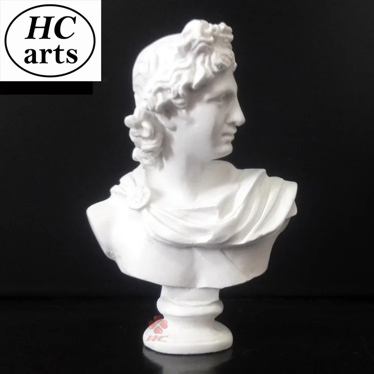 

European style ornaments ornaments Greek style Apollo mini resin plaster statue art sketch teaching aids desktop ornaments