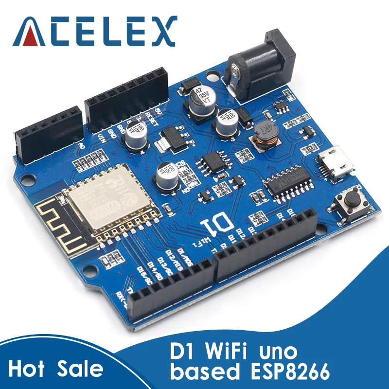Умная электроника ESP 12F WeMos D1 WiFi uno на основе ESP8266 щит для arduino совместимый с IDE|module for
