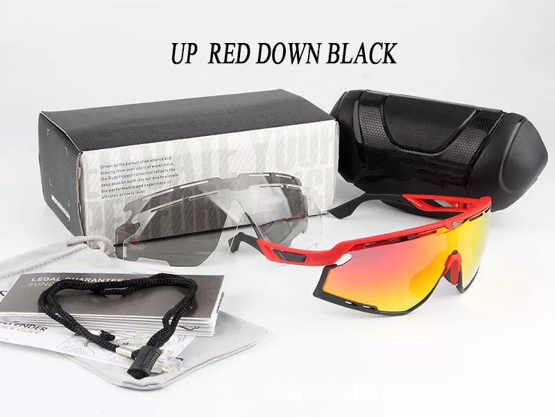 red black Солнцезащитные очки defende r - Цвет: red black