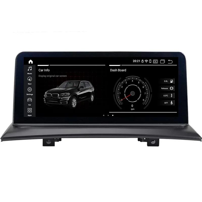 ID7 Android 9 0 для BMW X3 E83 2004 2005 2006 2007 2008 2009 автомобильный DVD плеер gps аудио стерео 10 25 &quotIPS