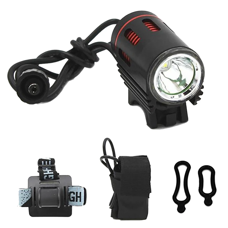 

Bicycle Light XM-L2 LED 2000Lm Front Bike Head Light Battery Pack Charger Riding Cycing Light European Standard Charger