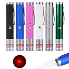 Лазерная указка с красной точкой, встроенная аккумуляторная ручка для обучения PPT