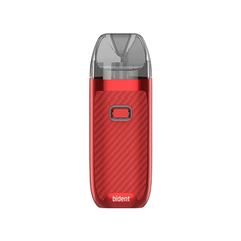 New arrival GeekVape Bident Kit with 950mAh Built-in Battery Dual Coil Pod System Kit 2ML/3.5ML POD MTL/DTL vape kit - Цвет: Red Carbon fiber