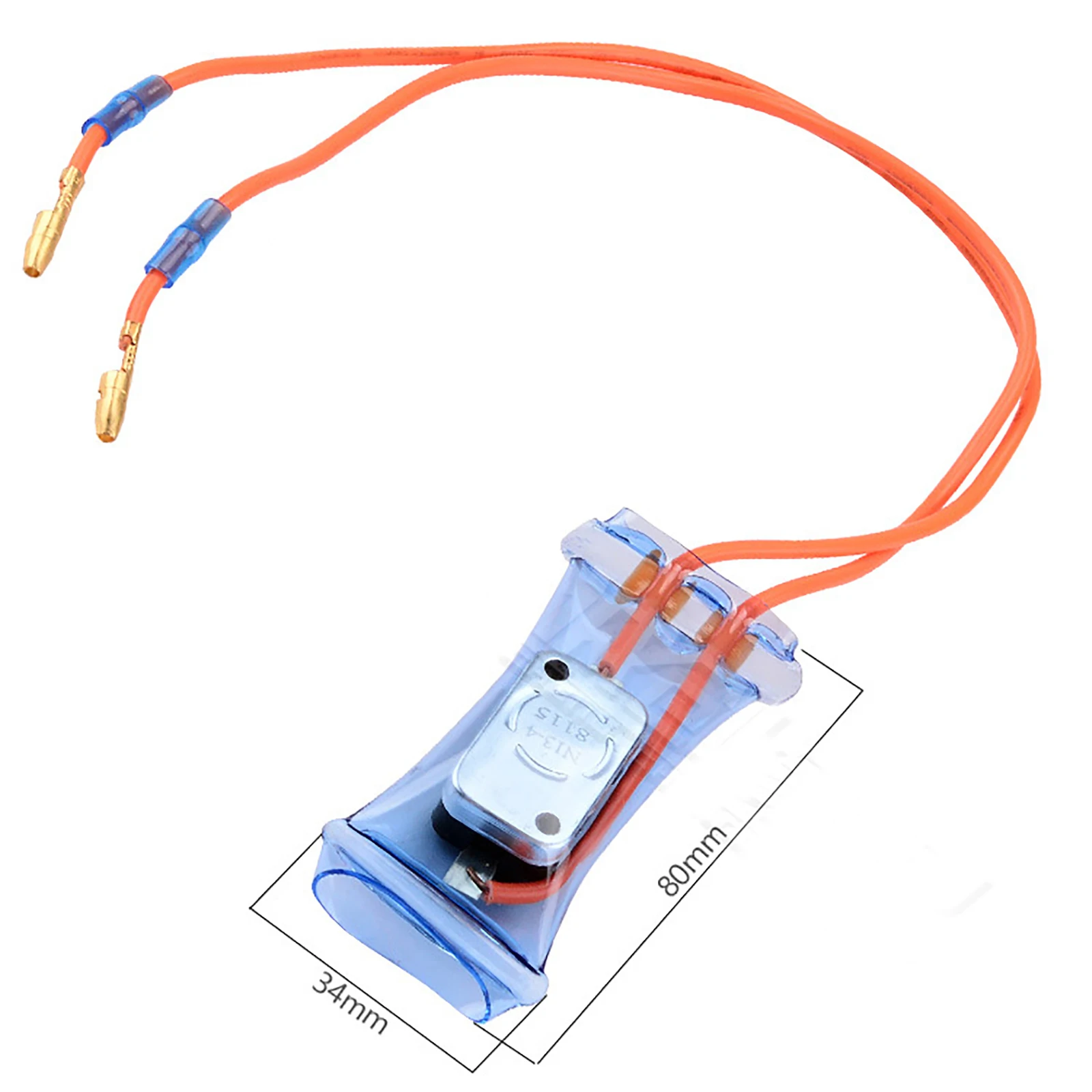 

AC 250V 10A-7 Degrees Celsius 2 cables(square) Bimetal Fridges Defroster Thermostat Refrigerator defrost thermostat