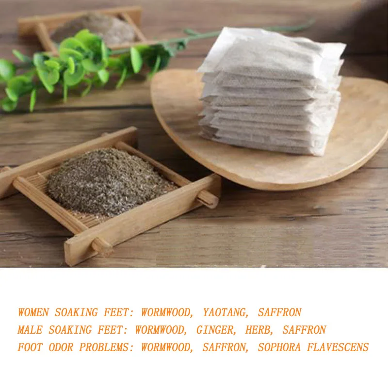 120 шт ног пакеты для ванной ноги замачивания порошок классический травяной спа