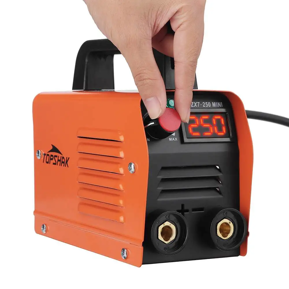 110V DC Inverter Arc Welding Machine Portable Digital Display Mini Electric Welder for Home Beginner DIY Lightweight | Инструменты