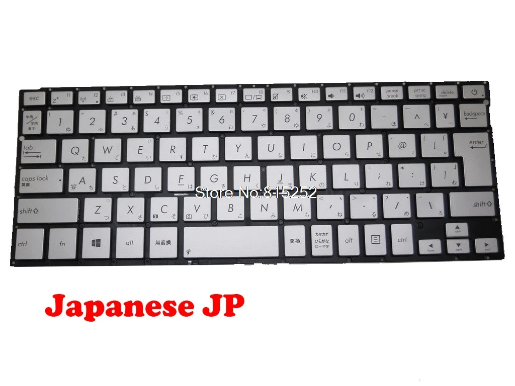 Клавиатура для ноутбука ASUS UX301 UX301L UX301LA Silver 0KNB0-362BCZ00 0KNB0-362BJP00 CZ/SP/SL/JP | Компьютеры и