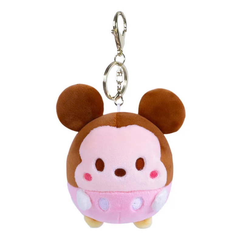 

Disney new plush pendant plush keychain Mickey Minnie cute ball pendant Donald Duck bag ornaments promotional gifts