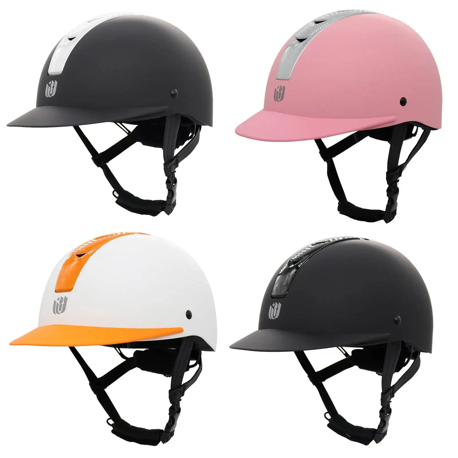 

Protective Safety Kids Horse Riding Equestrian Helmet Schooling Hat for New to