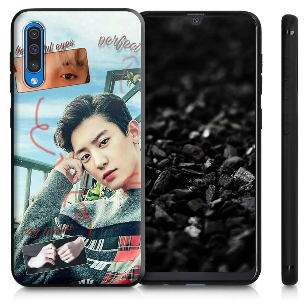 Чехол Exo Chanyeol для Samsung Galaxy A5 A6 A9 M11 M30S M21 M31 M31S S21 S21S S30 Plus Ultra M51 A02 A12 A32 A52 A72 F62 M62|Бамперы|