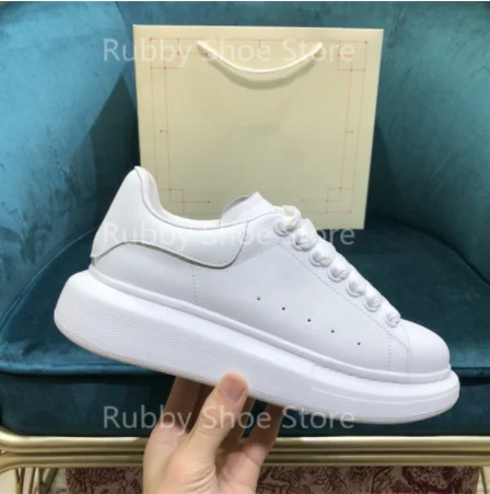 

Men Sneakers Luxury Brand Casual Flats Alexander White Leather Shoes Big Size 12 Male Tenis Sneakers Zapatos Para Hombre