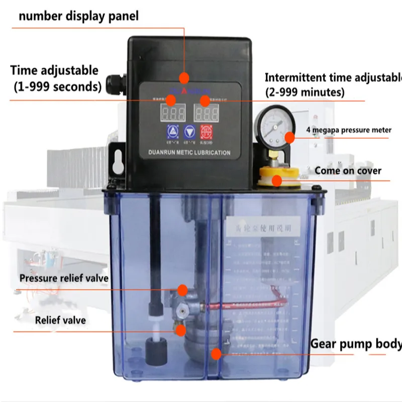 Смазочный насос 1 5 л/2 л полностью автоматический для литья под давлением с
