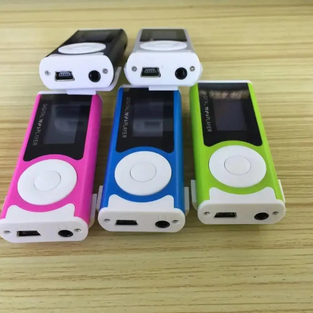 Зажим для подсветки карты с экраном цифровой Mp3 зажим воспроизведения музыки