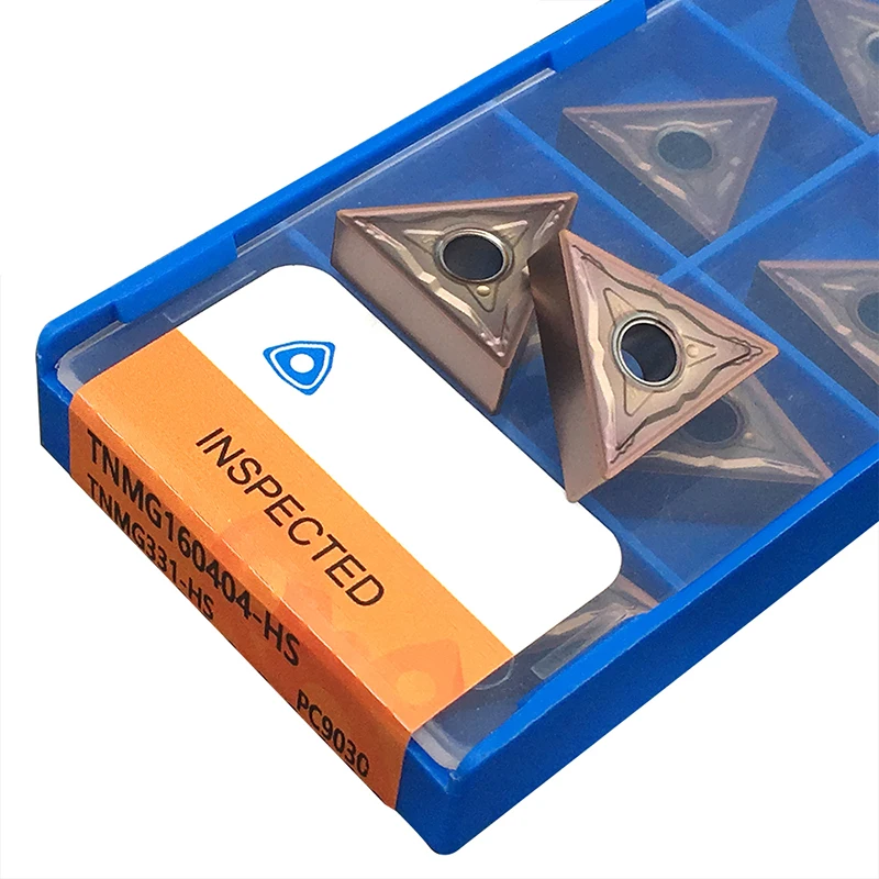 Твердосплавные пластины TNMG160404 TNMG160408 HS PC9030 внешний токарный инструмент станок с