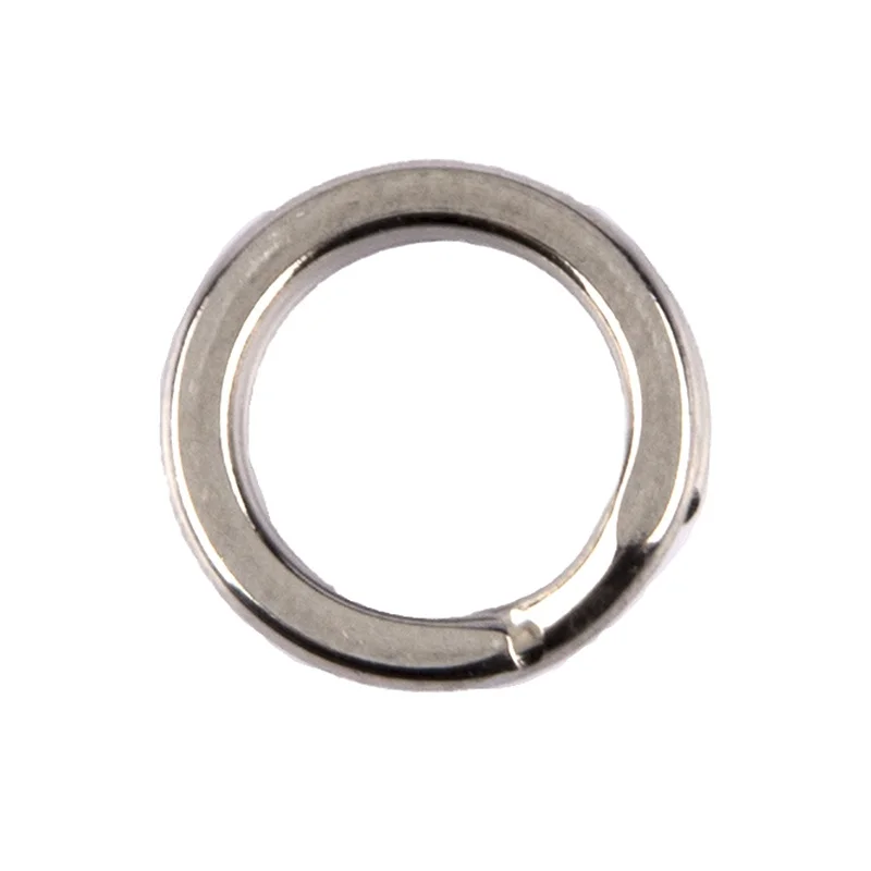 200 шт./компл. рыбы Нержавеющая сталь Разделение кольцо с коробкой сверхмощный