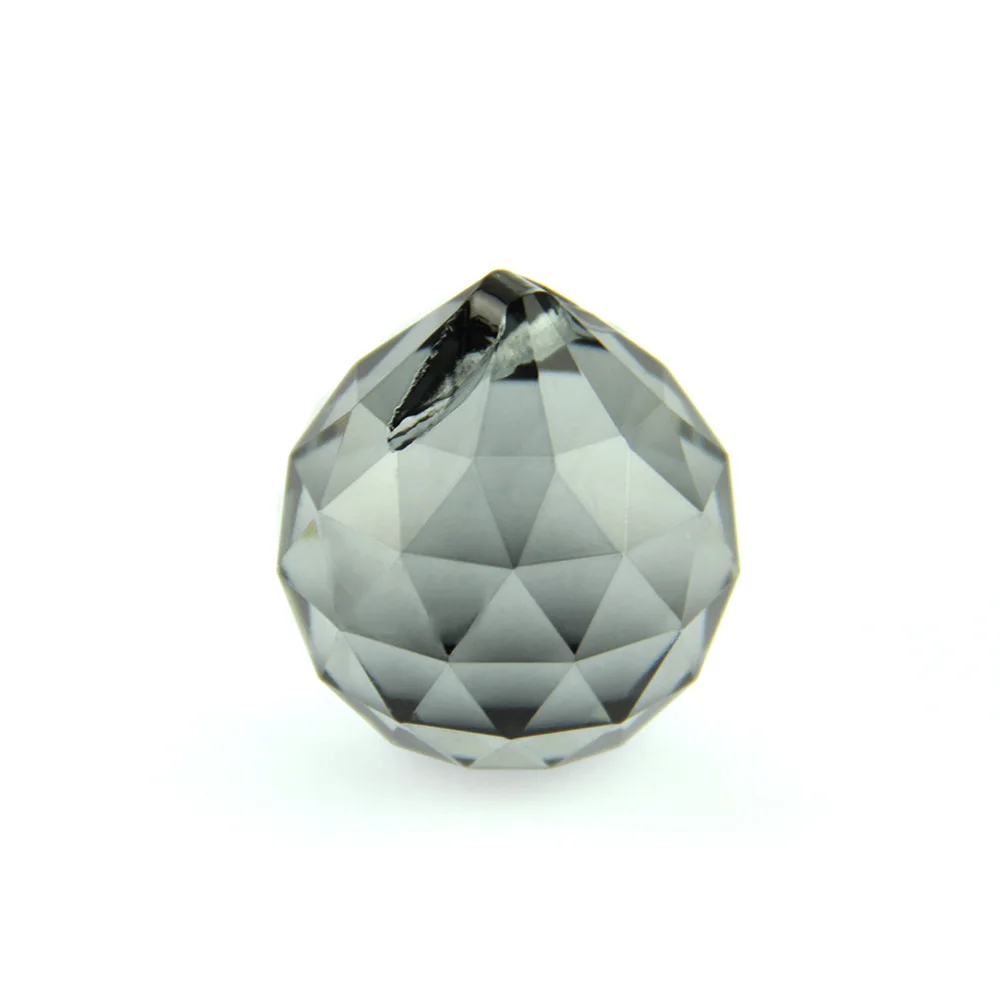 10 шт. 30 мм черный серый висячий Хрустальный призм стеклянные солнцезащитные очки