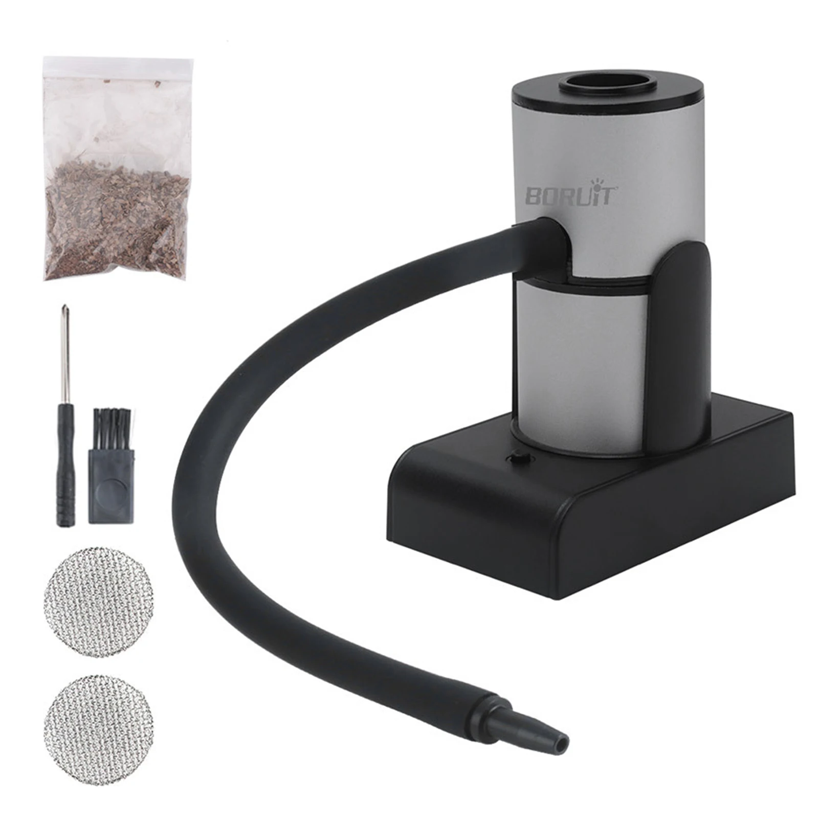 Портативный генератор холодного дыма для коктейлей молекулярная кухня пистолет