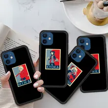 Phone Case For iphone 12 pro max 11 8 7 6 s XR Plus Poster My Hero Black Softshell for IPHONE X XS SE 2020 mini TPU shell