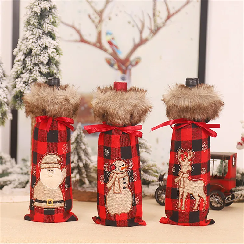 Maxsin 2 шт./лот новые рождественские украшения красные и черные машина в мелкую