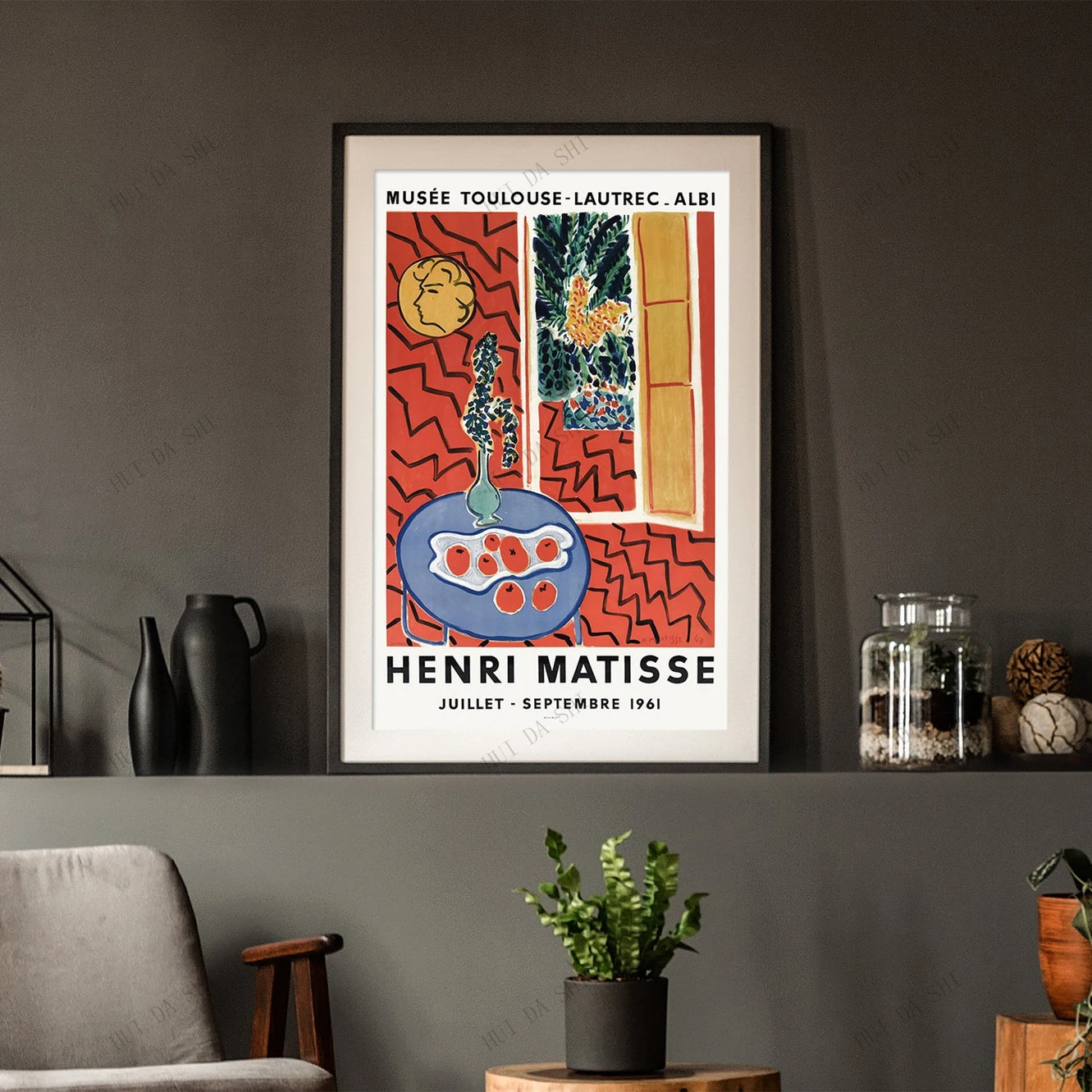 Постер Анри матиссе принт Матисса выставочный постер дешевое настенное