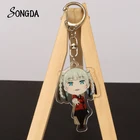 Брелок для ключей в стиле аниме Kakegurui, мультяшная фигурка рюкзак из акрила, для девочек, мальчиков, фанатов, Подарки Подвесные Аксессуары для сумок