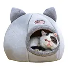 Тканевый удобный туннель с подушкой для маленьких собак, мягкий домик для кошек, универсальный товар для домашних животных
