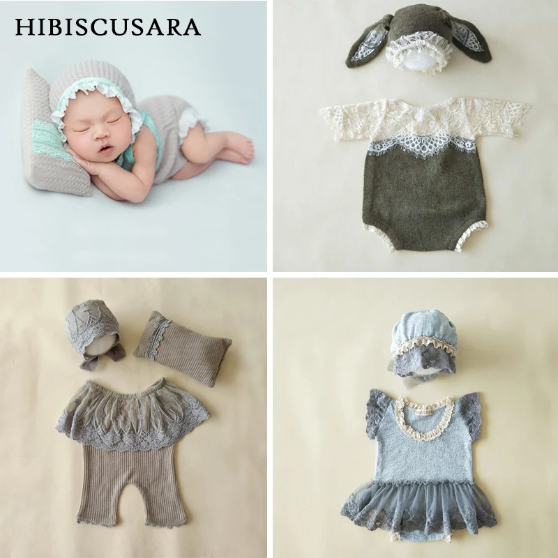 Newborn Baby Photography Clothing Costumes Infant Boys Girls Photo Dress Props Unisex Outfits Rompers Sets Dresses