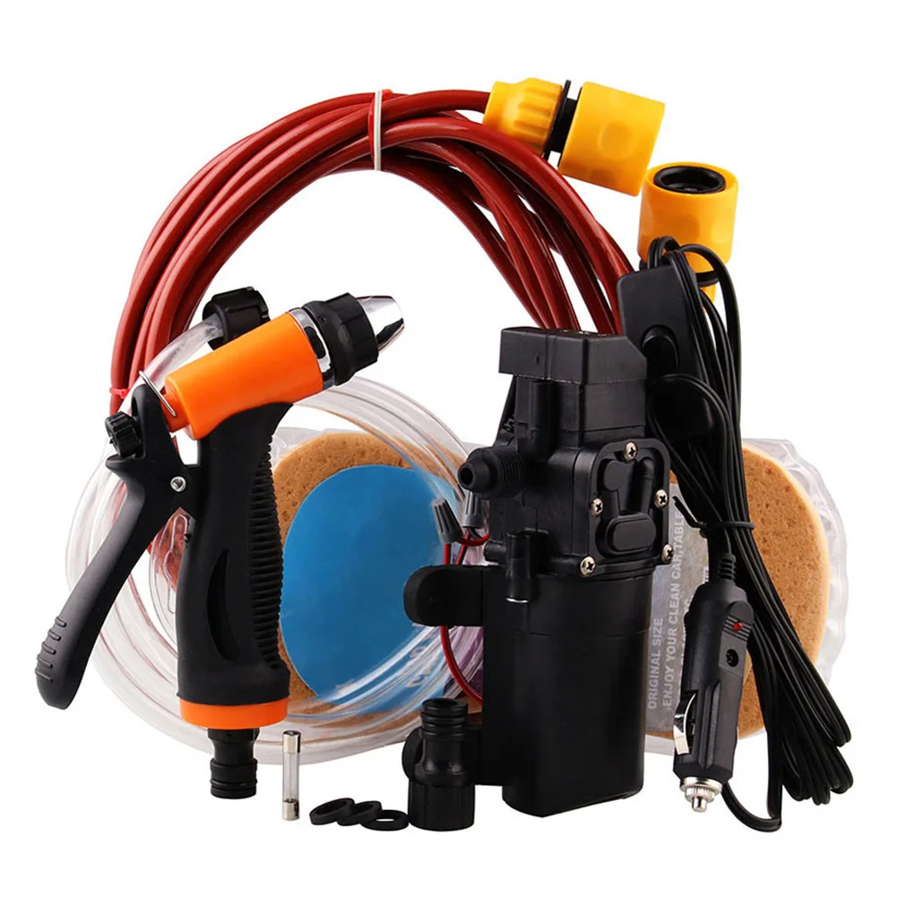 Насос для мойки автомобиля портативная самовсасывающая быстрая мойка высокого