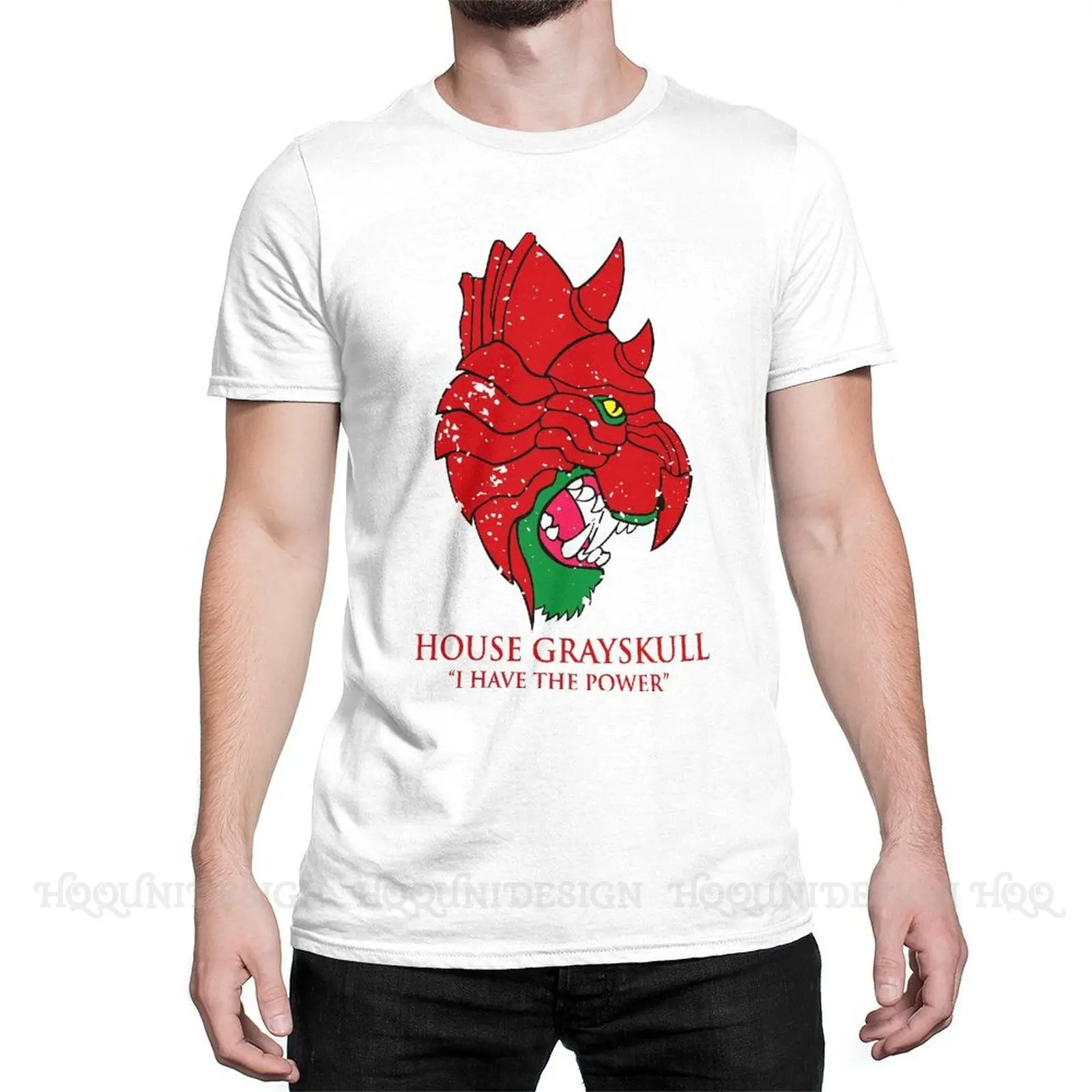 

Мужские футболки, забавная футболка He-man and The Masters of The Universe, футболка с коротким рукавом House Grayskull, футболка из чистого хлопка для взрослых